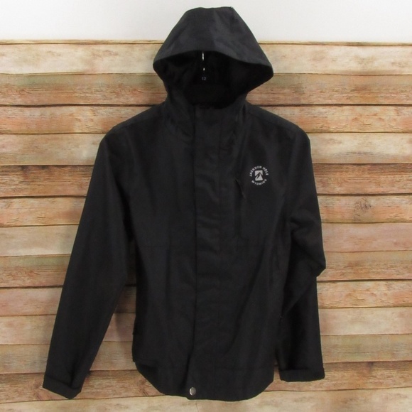 Outfitter Trading Water Resistant Hooded Front Zipper Jacket Kids M